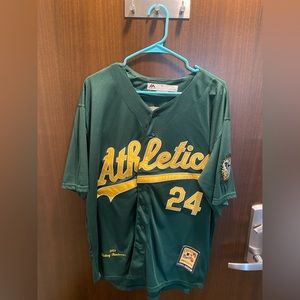 Ricky Henderson - Oakland A’s Retro Jersey